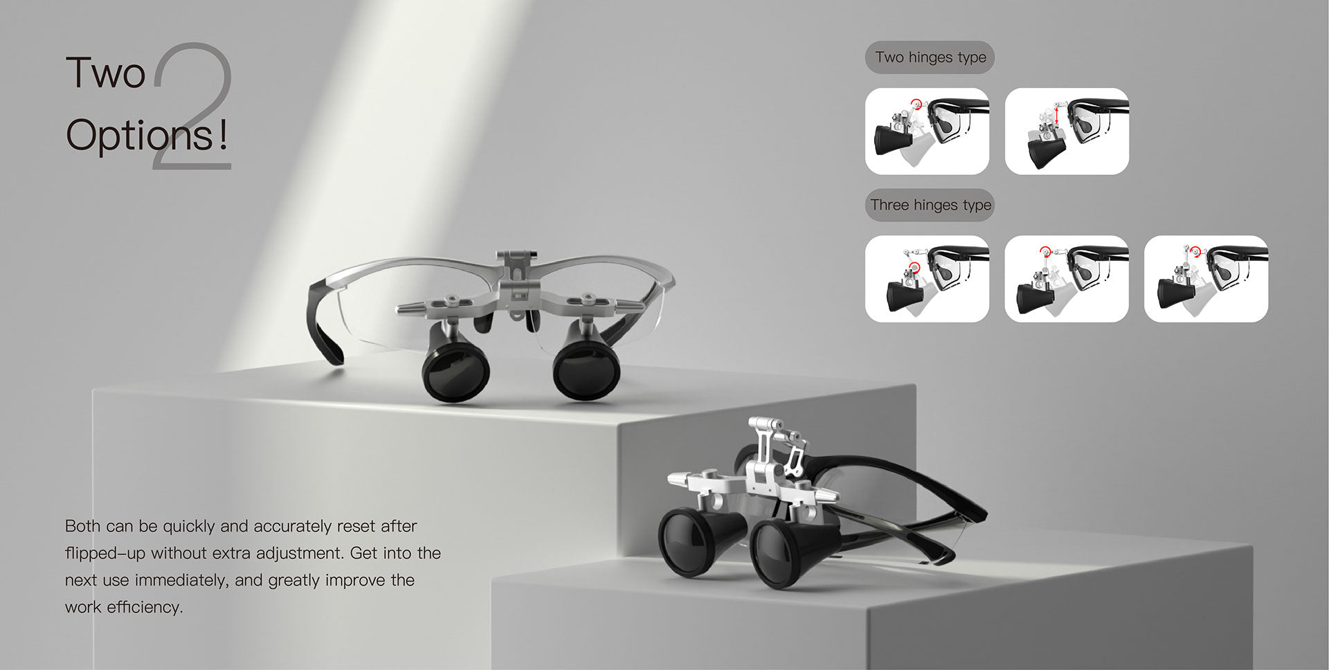 Brilliance Binocular Loupe with Frames